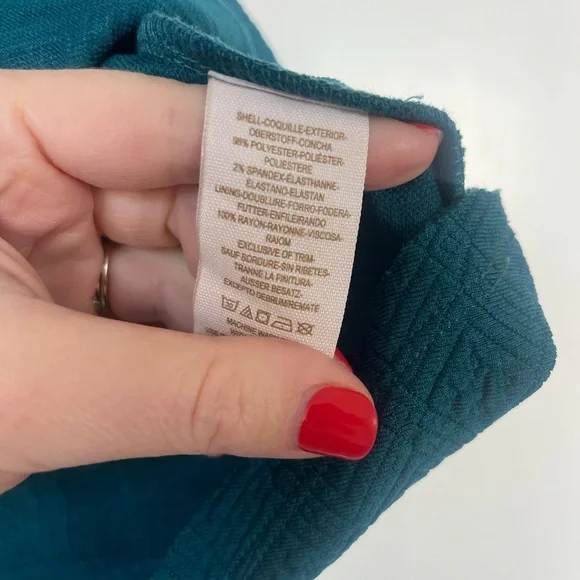 Free People fit n flare teal dress - Picture 4 of 11